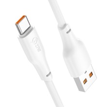 Дата кабель Hoco X93 Force USB to Type-C 27W (1m) – Білий