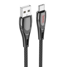 Дата кабель Hoco U133 Monte USB to Type-C (1.2m) – Чорний