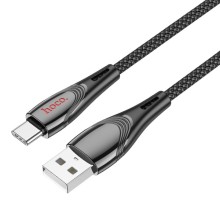 Дата кабель Hoco U133 Monte USB to Type-C (1.2m) – Черный