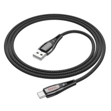 Дата кабель Hoco U133 Monte USB to Type-C (1.2m) – Черный