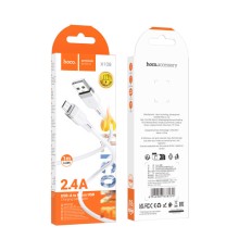 Дата кабель Hoco X109 Energy silicone USB to MicroUSB (1m) – Белый
