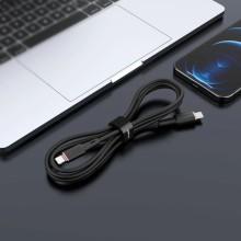 Дата кабель Acefast C2-01 Type-C to Lightning 30W (1.2m) – Черный