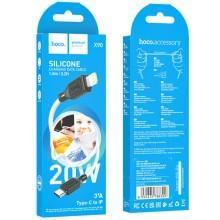 Дата кабель Hoco X90 Cool silicone Type-C to Lightning 20W (1m) – undefined