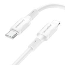 Дата кабель Borofone BX80 Succeed Type-C to Lightning 20W (1m) – Білий