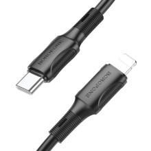 Дата кабель Borofone BX80 Succeed Type-C to Lightning 20W (1m) – Чорний