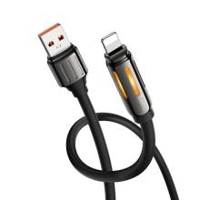 Дата кабель Hoco U136 Prize USB to Lightning 2.4A (1.2m) – Чорний
