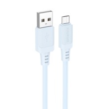 Дата кабель Borofone BX115 Lotto USB to MicroUSB 2.4A (1m)