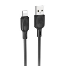 Дата кабель Borofone BX113 Lenny USB to Lightning 2.4A (3m)