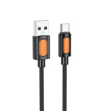 Дата кабель Borofone BX114 Structure USB to Type-C 3A (1m)