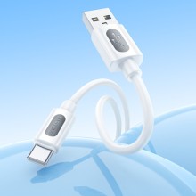 Дата кабель Borofone BX114 Structure USB to Type-C 3A (1m) – Белый