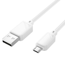 Дата кабель Hoco X113 Beneficio USB to MicroUSB (1m) – Белый