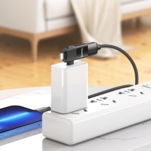 Переходник Hoco UA17 2in1 Lightning Male/Type-C Male to USB female – Черный