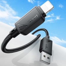 Дата кабель Hoco X113 Beneficio USB to Lightning (1m) – Черный