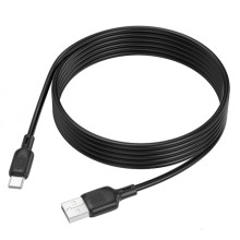 Дата кабель Borofone BX113 Lenny USB to Type-C 3A (3m) – Черный