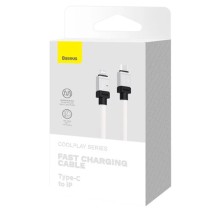 Дата кабель Baseus CoolPlay Series Type-C to Lightning 20W (1m) (CAKW00000) – Белый