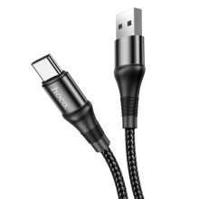 Дата кабель Hoco X50 "Excellent" USB to Type-C (1m) – Черный