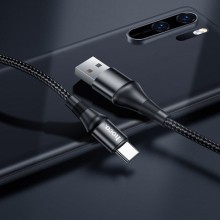 Дата кабель Hoco X50 "Excellent" USB to Type-C (1m) – Черный