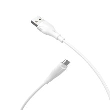 Дата кабель Borofone BX18 Optimal USB to MicroUSB (2m) – Белый
