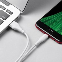 Дата кабель Borofone BX18 Optimal USB to MicroUSB (2m) – Белый