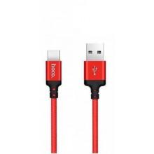 Дата кабель Hoco X14 Times Speed USB to Type-C (1m) – Чорний