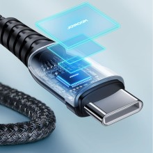 Дата кабель Joyroom S-1230K1 Type-C to Type-C 60W (1.2m) – Черный