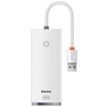 Переходник HUB Baseus Lite Series 4in1 (USB-A to USB3.0*4) (0.25m) (WKQX03)