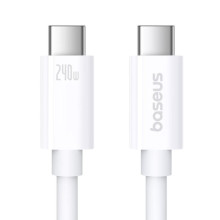 Дата кабель Baseus Superior Series 2 USB4 Full-Function Type-C to Type-C 240W (1m) (P10365200211) – Білий