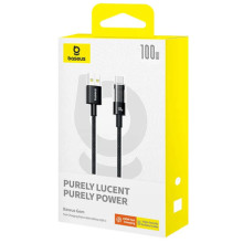 Дата кабель Baseus Gem Fast Charging USB to Type-C 100W (2m) (P10373002111) – Черный