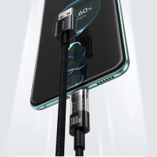 Дата кабель Baseus Gem Fast Charging USB to Type-C 100W (2m) (P10373002111) – Черный