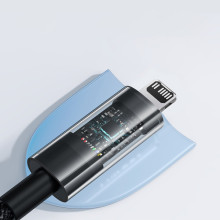 Дата кабель Baseus Gem Fast Charging Type-C to Lightning 20W (1m) (P10373001) – Черный