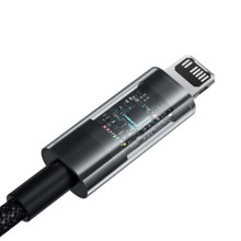 Дата кабель Baseus Gem Fast Charging Type-C to Lightning 20W (1m) (P10373001) – Черный