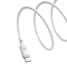 Дата кабель Baseus Silky Series OS Fast Charging USB to Type-C 100W (1m) (P10377703) – Белый