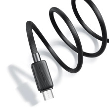 Дата кабель Usams US-SJ690 Striped KY Ser. USB to MicroUSB 2A (1m) – Черный
