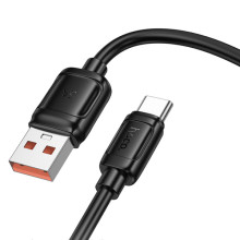 Дата кабель Hoco X115 Surpass USB to Type-C 100W (1m) – Черный