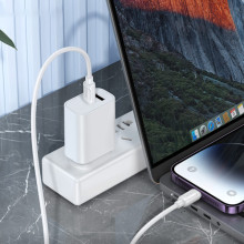 Дата кабель Hoco X115 Surpass Type-C to Lightning 27W (1m) – Белый