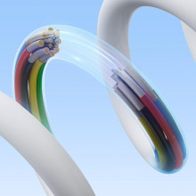 Дата кабель Baseus Superior Series 2 USB4 Full-Function Type-C to Type-C 240W (1m) (P10365200211) – Белый