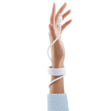 Дата кабель Baseus PicoGo Magnetic Liquid Silicone Type-C to Type-C 240W (1m) (P10376800) – Белый