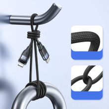 Дата кабель Usams US-SJ635 U85 Type-C to Lightning 30W (2m) – undefined