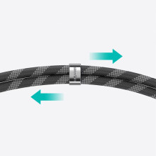 Дата кабель-шнурок Usams US-SJ745 Type-C to Type-C 60W (1.2m) – undefined