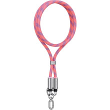 Дата кабель-шнурок Usams US-SJ745 Type-C to Type-C 60W (1.2m) – Розовый