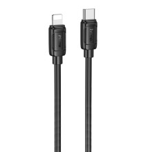 Дата кабель Hoco X115 Surpass Type-C to Lightning 27W (1m) – Чорний