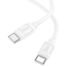 Дата кабель Hoco X115 Surpass Type-C to Type-C 60W (1m) – Білий