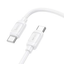 Дата кабель Hoco X115 Surpass Type-C to Type-C 60W (1m) – Білий