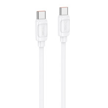 Дата кабель Hoco X115 Surpass Type-C to Type-C 240W (1m) – Белый