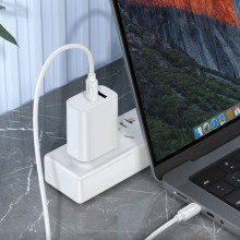 Дата кабель Hoco X115 Surpass Type-C to Type-C 240W (1m) – Белый