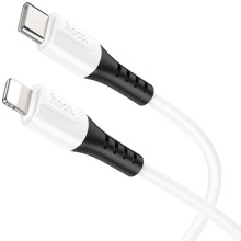 Дата кабель Hoco X82 Silicone Type-C to Lightning 20W (1m) – Белый