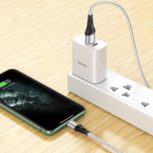 Дата кабель Hoco X50 "Excellent" USB to Lightning (1m) – Серый