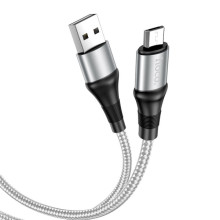 Дата кабель Hoco X50 "Excellent" USB to MicroUSB (1m) – Серый