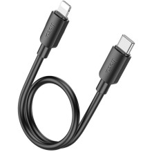 Дата кабель Hoco X96 Hyper Type-C to Lightning 20W (0.25m) – Черный