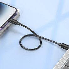 Дата кабель Hoco X96 Hyper Type-C to Lightning 20W (0.25m) – Черный